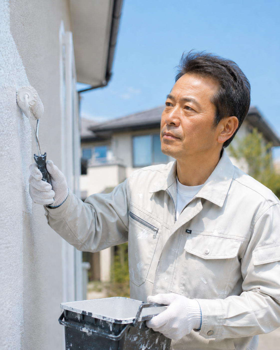 作業中の野中 一郎
